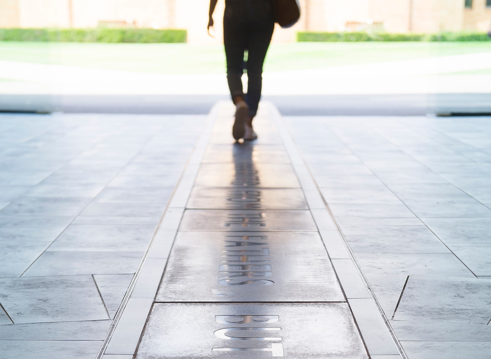 Person walking